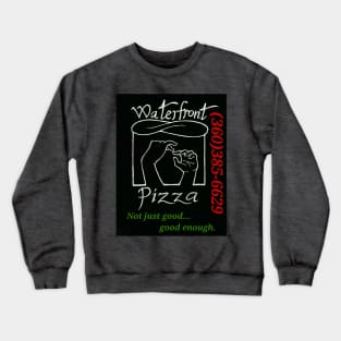 Waterfront pizza hoodie Crewneck Sweatshirt